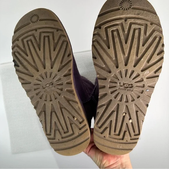 UGG Classic Tall 5815 Shearling Boots Purple Women 6 - Picture 6 of 8